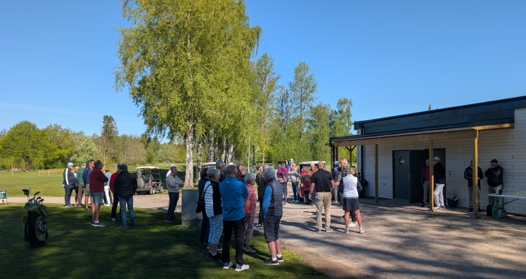 Invigning av Bosjöklosters golfstudio